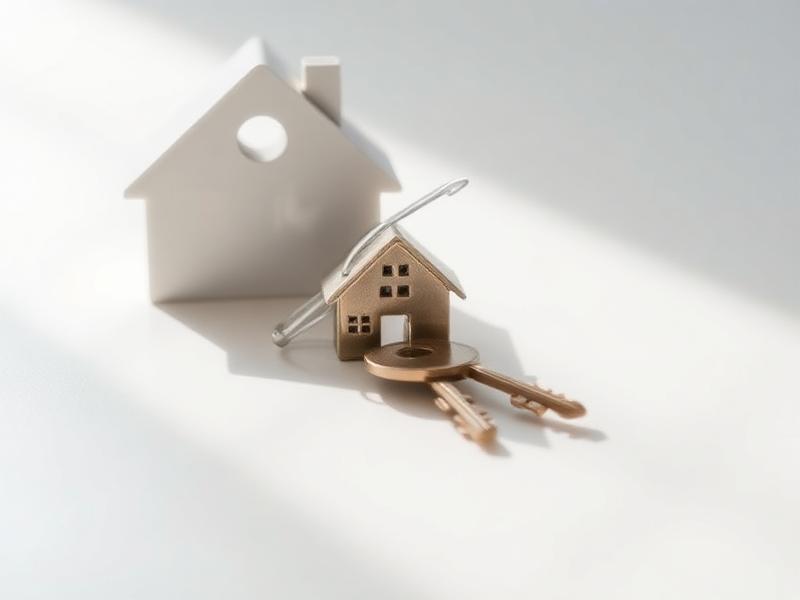 House key representing home security